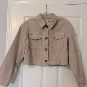 BCBGeneration short tan denim jacket
